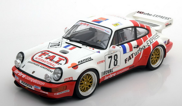 Модель 1:18 Porsche 911 (964) RSR №78 24h Le Mans FATurbo (Leconte - Thoisy - Jesus Pareja)