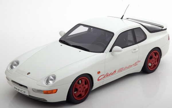 Модель 1:18 Porsche 968 CS Club Sport - White