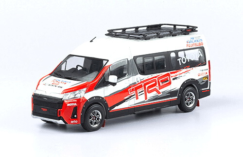 Модель 1:43 Toyota Commuter TRD - Team Toyota Gazoo Racing 2019 - серия «Véhicule d'assistance rallye 1/43» №34 (с журналом)