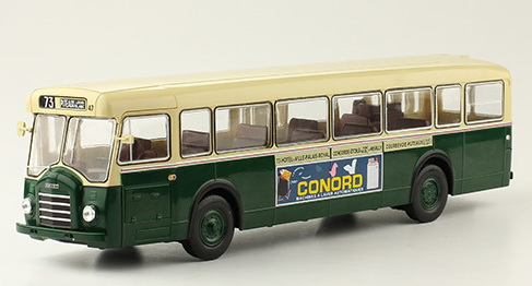 Модель 1:43 Berliet PCS10 de 1960 - серия «Autobus et autocars du Monde» №102 (с журналом)