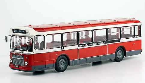 saviem sc 10r rvi - серия «autobus et autocars du monde» №105 (с журналом) M3438-105 Модель 1:43