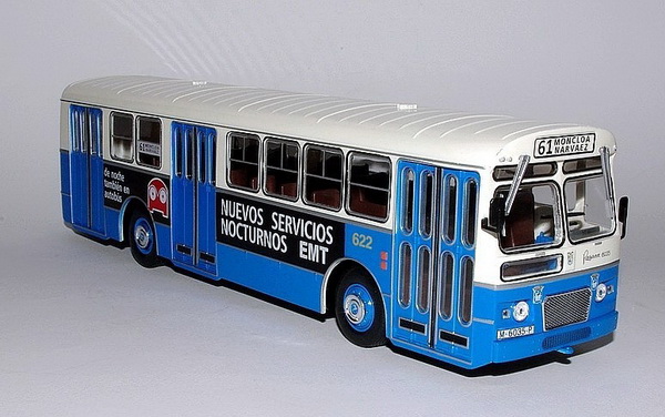 pegaso 6035 emt madrid - серия «autobus et autocars du monde» №59 (с журналом) M3438-59 Модель 1:43