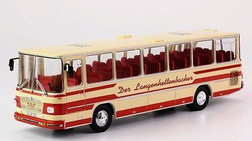 Модель 1:43 MAN 535 - 1962 - серия «Autobus et autocars du Monde» №70 (с журналом)