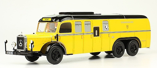 mercedes benz 0 10000 deutsche bundespost  - серия «autobus et autocars du monde» №91 (с журналом) M3438-91 Модель 1:43