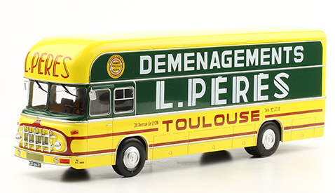 Модель 1:43 Berliet PLR 8 MU Carrosserie Dubos - серия «Les Camions Berliet» №20 (с журналом)