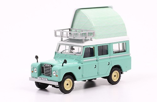 Модель 1:43 Land Rover Dormobile (1971) - серия «Collection Camping-Cars» №29 (с журналом)