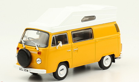 Модель 1:43 Volkswagen T2 Palomino - серия «Collection Camping-Cars» №43 (с журналом)
