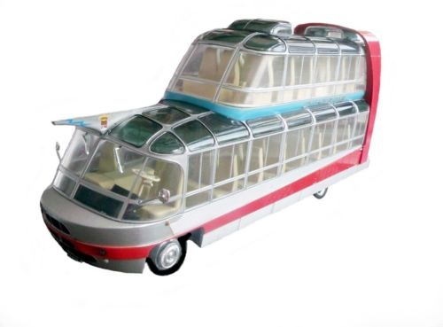Модель 1:43 Citroen Currus Cityrama - серия «Autobus et autocars du Monde» №9 (с журналом)