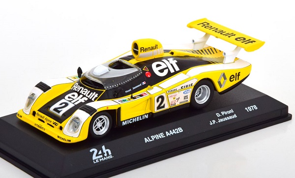 Модель 1:43 Alpine A442B Winner 24h Le Mans 1978 Pironi/Jaussaud