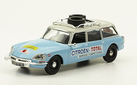 citroen id19 break - citroen sport 1970 - серия «véhicule d'assistance rallye 1/43» №12 (с журналом) M2723-12 Модель 1:43