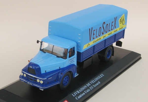 Модель 1:43 Camion UNIC ZU IZOARD VÉLOSOLEX- серия «Les Véhicules Du Garage Moderne» №2 (с журналом)