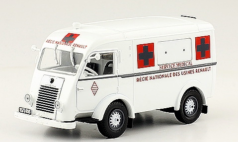 renault 206 e1 - ambulance usines renault - серия «utilitaires renault» №35 M4387-35 Модель 1:43