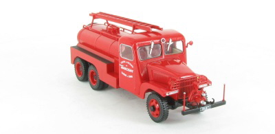 Модель 1:43 GMC CCKW 353 Camion-Citerne d'Incendie (CCI) Tubincendie avec Pompe à l'Avant