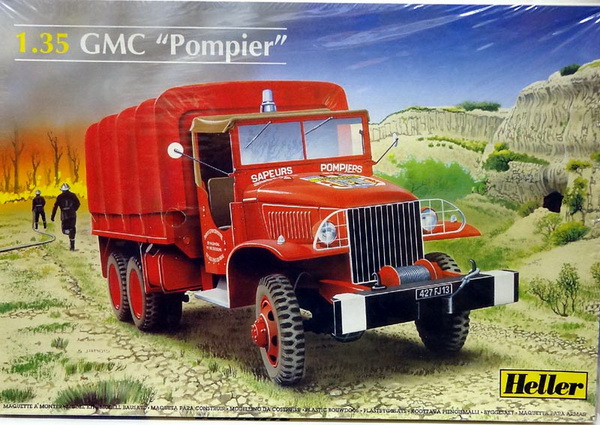 Автомобиль gmc "pompier" 81119 Модель 1:35