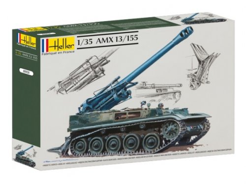 Танк amx 13/155 81151 Модель 1:35