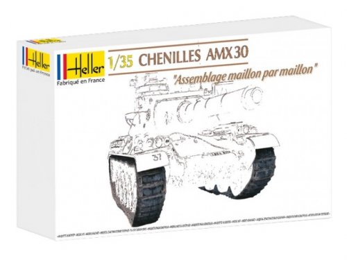 Траки сборные для cheniles amx30 81301 Модель 1:35
