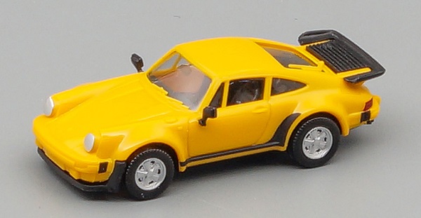 Модель 1:87 PORSCHE 911 Turbo, lemonyellow
