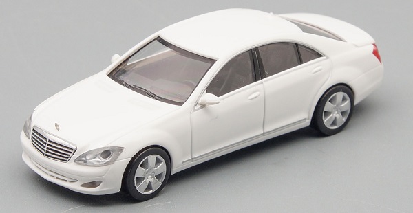 Модель 1:87 Mercedes-Benz S-class (W221) - white