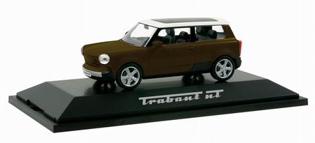 trabant nt - brown met 070621 Модель 1:43