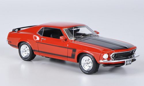 ford mustang boss 302 - calypso coral red H61-43003 Модель 1:43