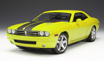 Модель 1:18 Dodge Challenger Concept - citron yellow