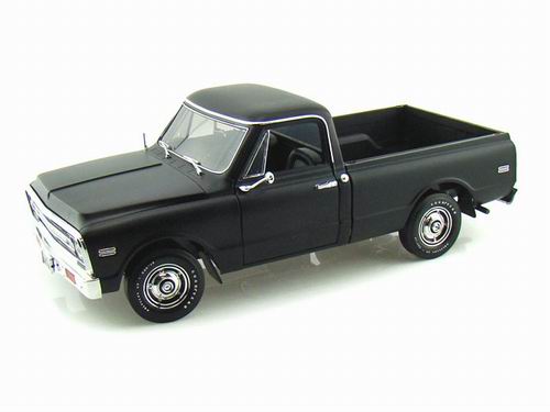 chevrolet c-10 fleetside pickup - flat black H61-50878 Модель 1:18