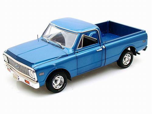 chevrolet fleetside pickup - blue H61-50935 Модель 1:18