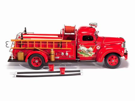 international kb5 fire truck «texaco» dalmatian H61-53001 Модель 1:16