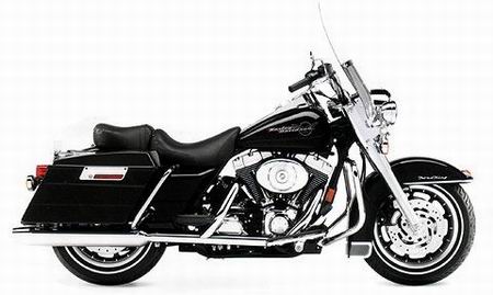 Модель 1:12 Harley-Davidson FLHRI Road King - black pearl
