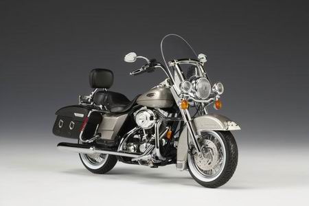 harley-davidson flhrc road king classic motorcycle in pewter pearl H61-81025 Модель 1:12