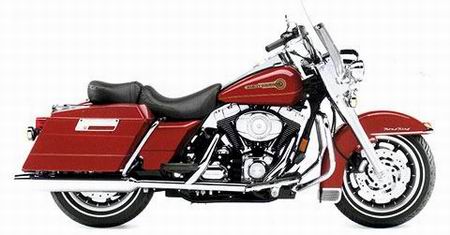 harley-davidson flhr road king - firefighter red - fire & rescue special edition H61-81034 Модель 1:12