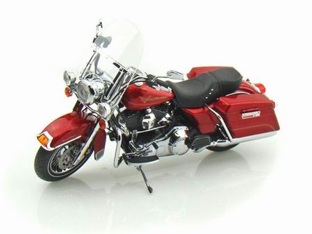 Модель 1:12 Harley-Davidson FLHR Road King - red hot sunglo