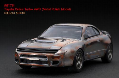 toyota celica turbo 4wd (metal polish model) HPI.8178 Модель 1:43
