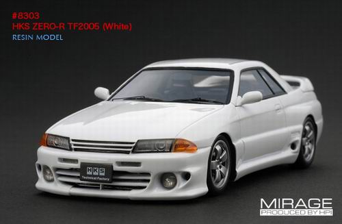Модель 1:43 Nissan HKS ZERO-R TF - white