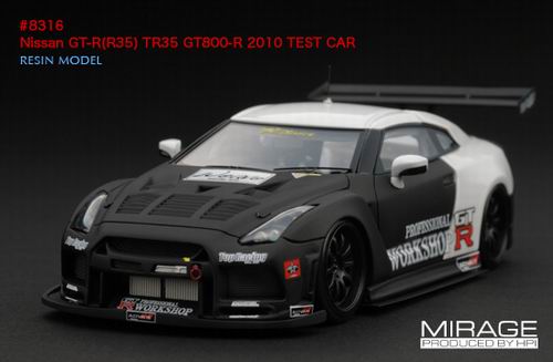Модель 1:43 Nissan GT-R(R35) TR35 GT800-R Test Car