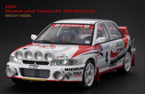 Модель 1:43 Mitsubishi Lancer Evo №4 Rallye Monte-Carlo