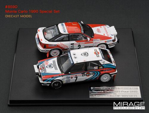 Модель 1:43 Monte-Carlo Special Set Lancia Delta (Didier Auriol - Bernard Occelli) & Toyota Celica (Carlos Sainz - Luis Moya)