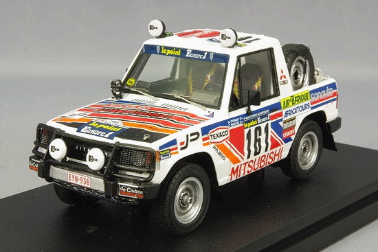Модель 1:43 Mitsubishi Pajero №161 Rally Paris-Dakar (Cowlan - Malkin)