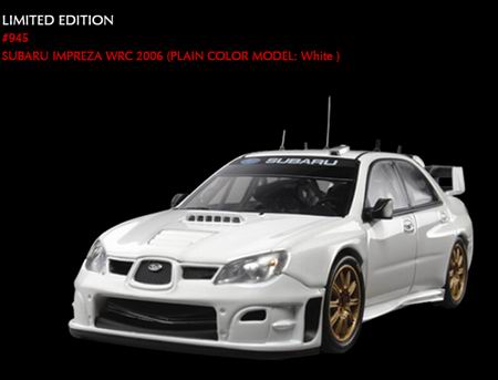 Модель 1:43 Subaru Impreza WRC
