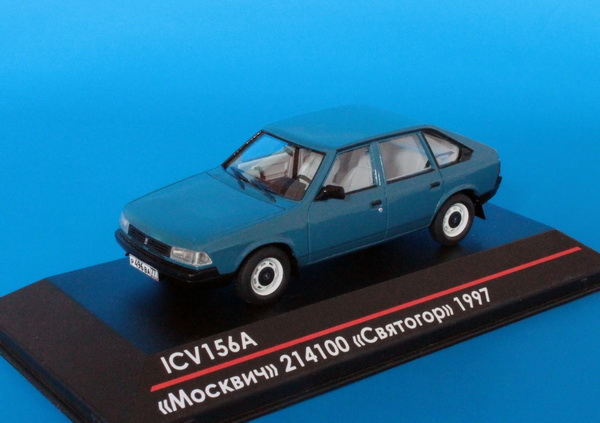 Модель 1:43 «Москвич» 214100 «Святогор» - «Мурена» 1997 (серия 50 экз.)