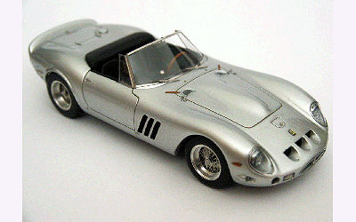 Модель 1:43 Ferrari 250 GTO Spider (LWB) Ch.№1443GT - silver