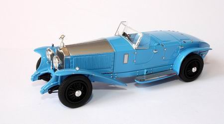 Модель 1:43 Rolls-Royce Phantom I Jarvis Torpedo Experimental Ch.№17EX Open Rear with Top - blue