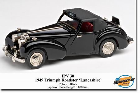 triumph roadster «lancashire» IPV30 Модель 1:43