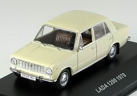 Модель 1:43 Lada 1200 - cream-white