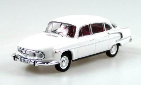 Модель 1:43 Tatra 603 T2 - white (подарок Президента ЧССР Л.Свободы Фиделю Кастро)