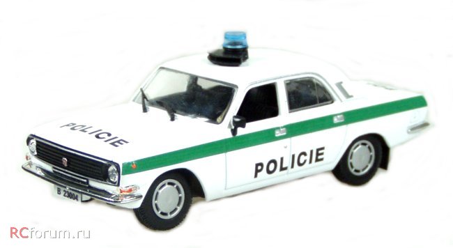volga 24-10 «policie» ceske republiky FOX037 Модель 1:43