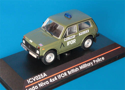 lada «niva» 4x4 (21213) - ifor british military police (серия 75 экз.) ICV025A Модель 1:43