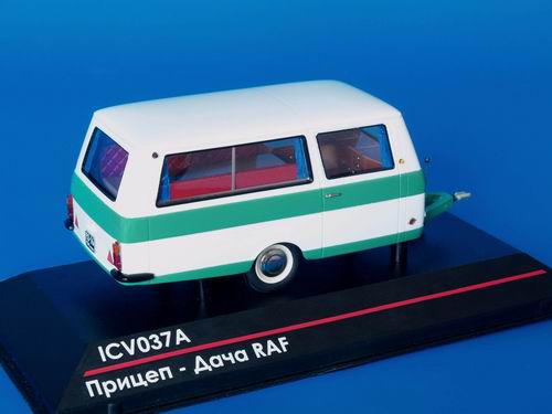Прицеп-Дача РАФ / raf caravan (серия 100 экз.) ICV037A Модель 1:43