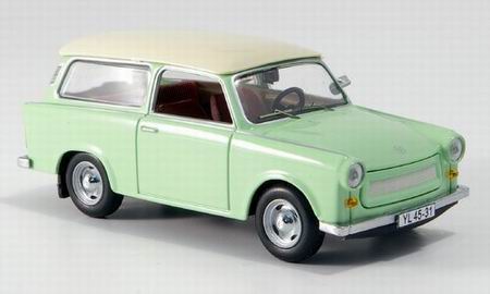 trabant 601 kombi - pastel green/white IST015 Модель 1:43