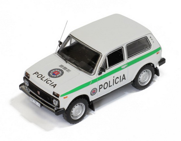 Модель 1:43 2121 4X4 «Policia» (полиция Словакии)